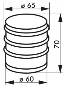 SERRUPRO - Bloque porte - 1,0 kg 2