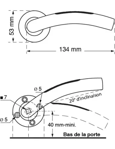 Kadoor - Béquille Double Antidérapante Kadoor - Béquille Double Antidérapante