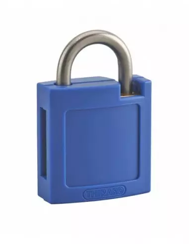 Ensemble coque abs av + ar bleue pour cadenas m3 - 40 mm Ensemble coque abs av + ar bleue pour cadenas m3 - 40 mm