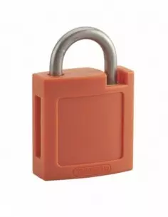 Ensemble coque abs av + ar orange pour cadenas m3 - 40 mm 2