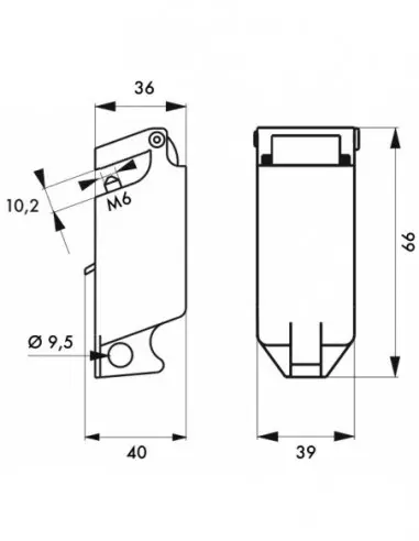 Verrouillage ajustable pour disjoncteur à levier Verrouillage ajustable pour disjoncteur à levier
