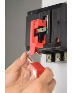 Verrouillage disjoncteur à levier large 2