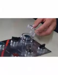 Consignation arrêt d'urgence Ø 22 mm 2