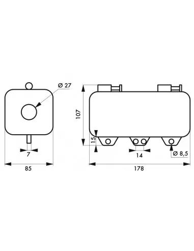 Consignation pour prise 380v, verrouillage par 4 cadenas Consignation pour prise 380v, verrouillage par 4 cadenas