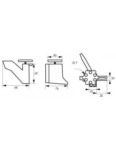 Consignation de vanne 1/4 de tour Consignation de vanne 1/4 de tour