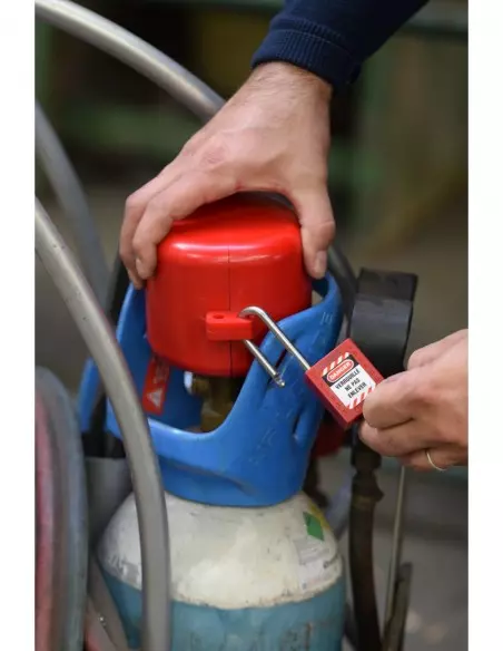 Consignation de vanne de gaz sous pression