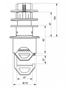 CORPS POUR CONSIGNATION UNIVERSELLE DE VANNE 2