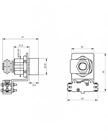 Barillet contacteur adriatic, 3 clés Barillet contacteur adriatic, 3 clés