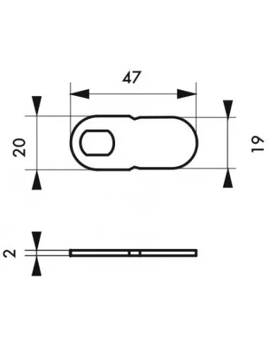 Came batteuse acier z/b n°2 Came batteuse acier z/b n°2