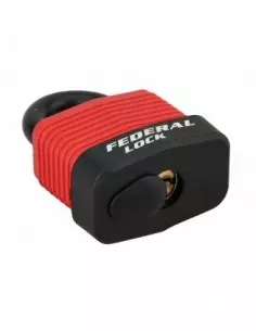 Cadenas à clé BUMPER 45 mm rouge 2