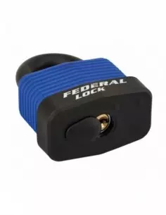 Cadenas à clé BUMPER 54 mm bleu 2