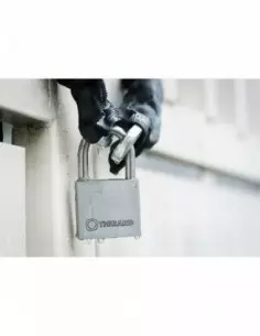 Cadenas à clé INOX 60 mm 2