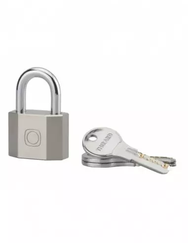 Cadenas à clé OCTO 40mm anse acier 3 clés Cadenas à clé OCTO 40mm anse acier 3 clés