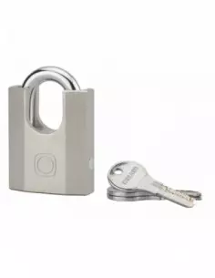 Cadenas à clé OCTO-P 60mm anse protégée acier 3 clés 2