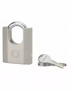 Cadenas à clé OCTO-P 70mm anse protégée acier 3 clés 2