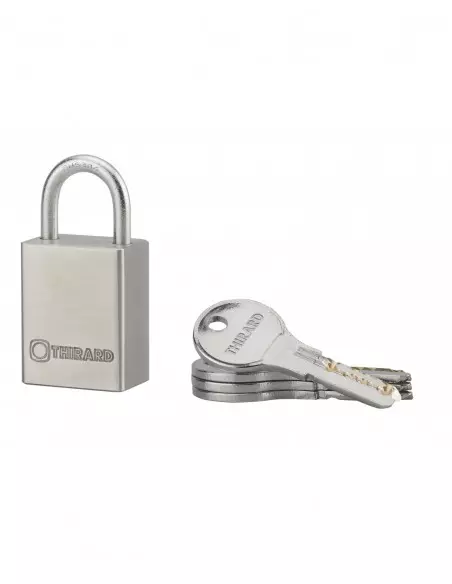 Cadenas à clé RINOX 30mm anse inox 4 clés