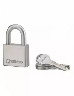 Cadenas à clé RINOX 50mm anse inox 4 clés 2