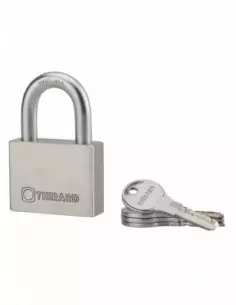 Cadenas à clé RINOX 60mm anse inox 4 clés 2