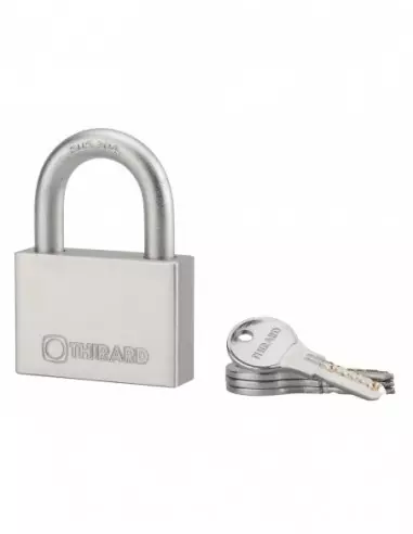 Cadenas à clé RINOX 70mm anse inox 4 clés Cadenas à clé RINOX 70mm anse inox 4 clés