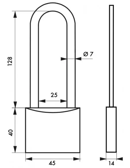 MACH 2 - 45 mm anse haute