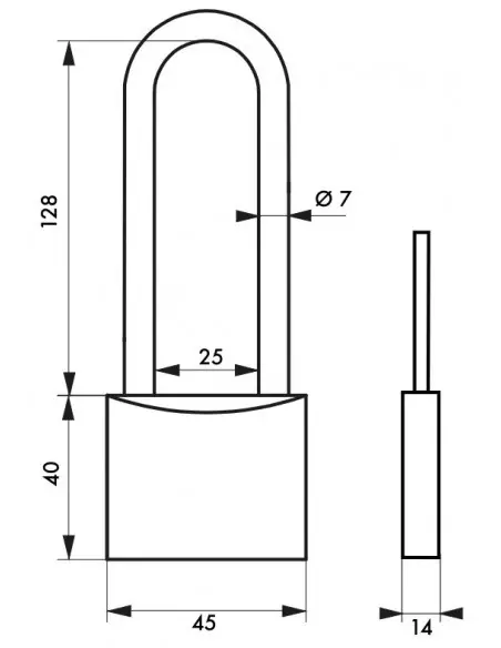 MACH 2 - 45 mm anse haute