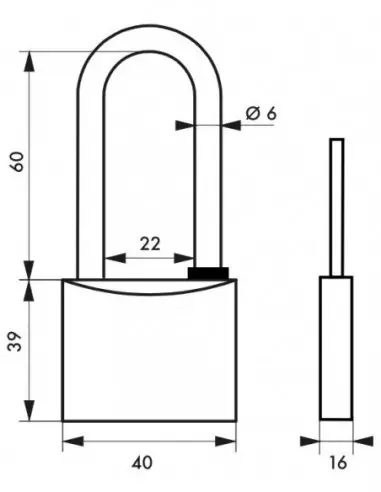 MACH 3 - 40 mm anse 1/2 haute MACH 3 - 40 mm anse 1/2 haute