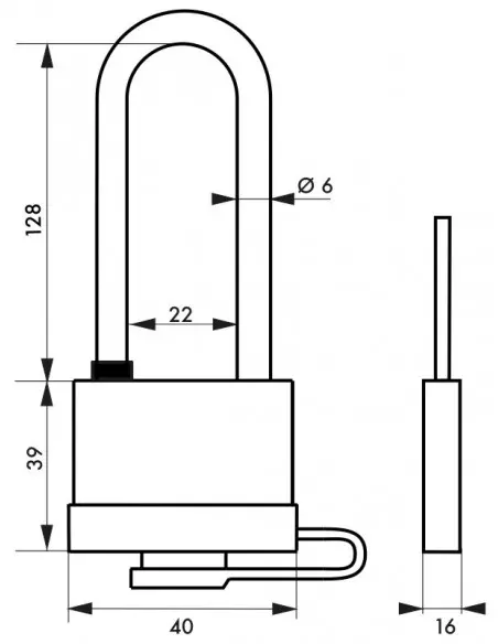 MACH 3 bumper 40 mm anse haute