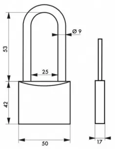 TYPE 1 - 50 mm anse 1/2 haute 2