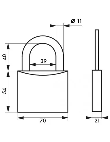 TYPE 1 - 70 mm TYPE 1 - 70 mm