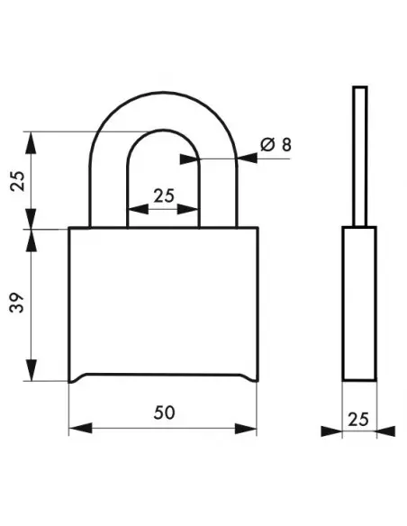 Cadenas TANKER 2 à combinaison modifiable