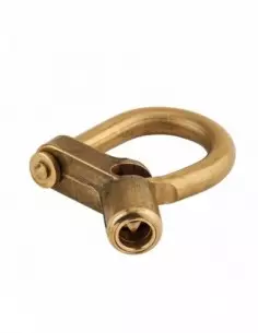Cadenas d'artillerie 29 c à talon coudé anse laiton triangle 5 mm 2