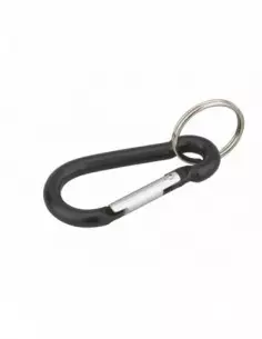 Mousqueton aluminium Ø 6 x 60 mm couleurs assorties (2 pèces sous coque) 2