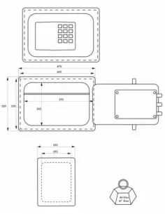 Coffre-fort RAMBURES 3 - 5 pênes 2