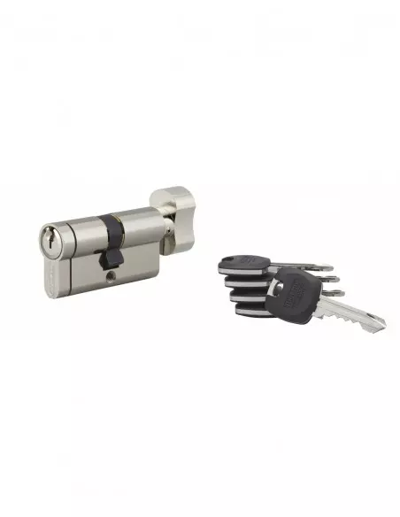 Cylindre hg6+ 31btx31mm 5 clés panneton orientable