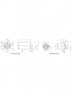Jeu cylindre ronds Ø 23 mm 3 clés 2