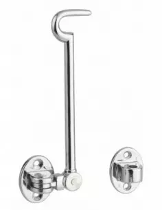 Crochet chromé 200 mm 2