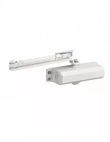 Ferme porte hydraulique eco blanc force 3