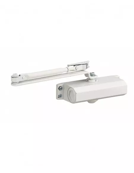 Ferme porte hydraulique eco blanc force 3