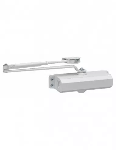 Ferme porte hydraulique eco blanc force 4