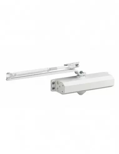 Ferme porte hydraulique eco blanc force 5