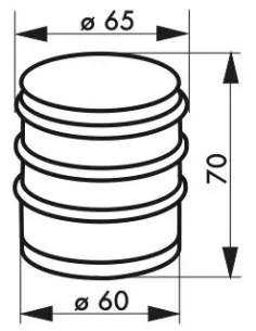 Butoir de porte 1,0 kg 2