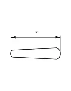 Béquille double pour serrure de portail 2