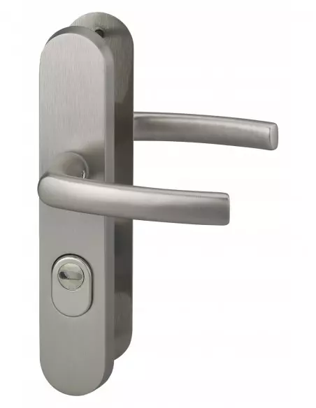 Ensemble de securite béquille double aspect inox f9