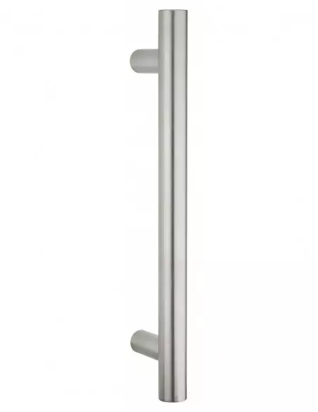 Paire de poignées tirage inox d 30 de porte battante - ht 400mm