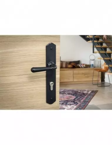 Charon trou de cylindre, i acier patiné Charon trou de cylindre, i acier patiné