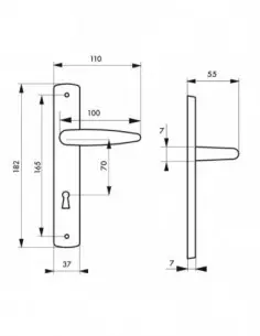 Ares trou de clé, l 2