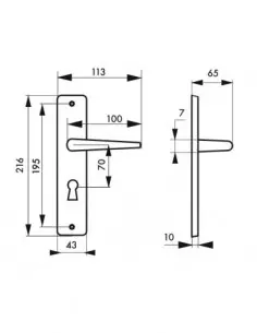 Demeter trou de clé, l 2
