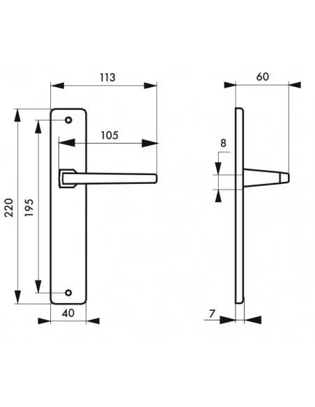 Picardie sans trou bdc carré 8â mm