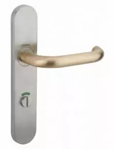 Poignée cuivre à condamnation 2