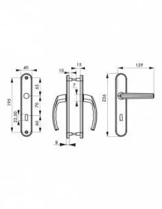 Sultane trou de clé, l inox f9 2